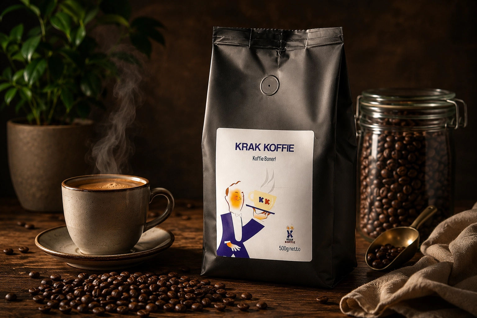 Krak Koffie 100% arabica koffie